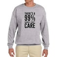 thumbnail image 1 of I Hardly Care Sweatshirt Men -GoatDeals Designs, Male Medium, 1 of 4