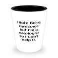 thumbnail image 1 of I Hate Being Awesome but I'm a. Mixologist Shot Glass, Inappropriate Mixologist Gifts, Ceramic Cup For Friends from Coworkers, Personalized shot glass gift, Custom shot glass gift, Monogrammed shot, 1 of 1