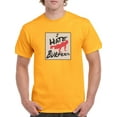 thumbnail image 1 of I Hate Burpees Men Gold T-Shirt, Male Small, 1 of 4