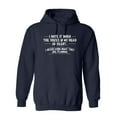thumbnail image 1 of I Hate It When The Voices Go Silent Sarcastic Novelty Gift Idea Adult Humor Funny Men's Hoodies, 1 of 2