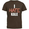 thumbnail image 1 of I Hate Kale Brown Adult T-Shirt - X-Large, 1 of 1