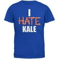 thumbnail image 1 of I Hate Kale Royal Adult T-Shirt - X-Large, 1 of 1