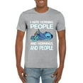 thumbnail image 1 of I Hate Morning People And Mornings And People Funny Grump T-Shirt, for men & women, up to size 5XL, 1 of 3