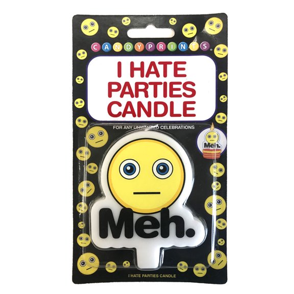 I Hate Parties Candle - Meh