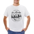 thumbnail image 1 of I Hate People And Love Mountains Men’s Graphic T-shirt Vintage Short Sleeve Sport Tee White 2XL, 1 of 5