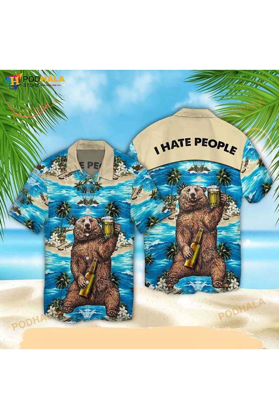 I Hate People Hawaii Shirt