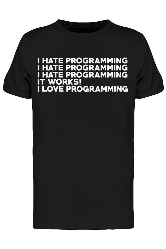 I Hate Programming Men's T-shirt