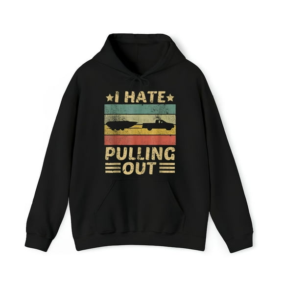 I Hate Pulling Out Boating Boat Captain Funny Saying Quote Vintage Men's T-Shirt-TH27122
