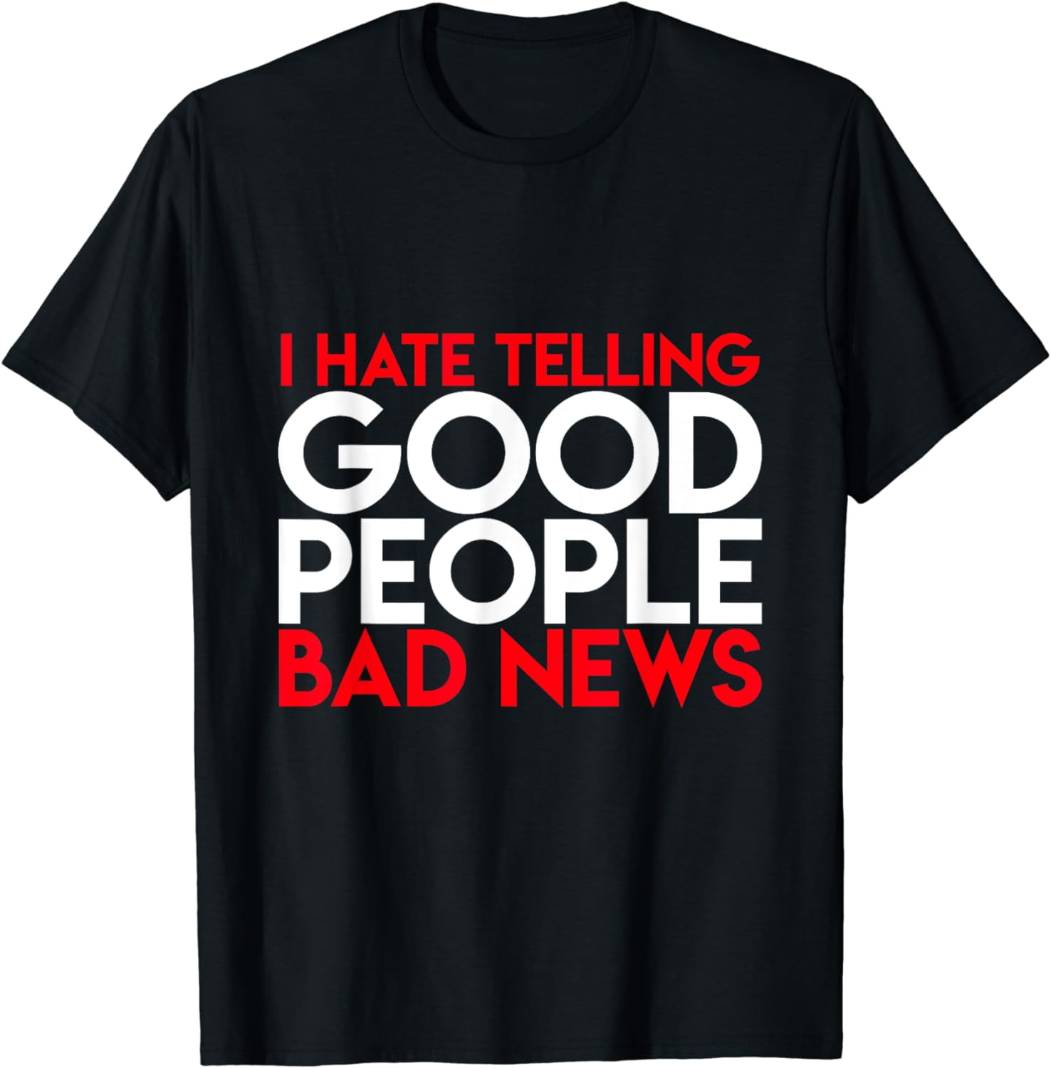 i hate telling good people bad news song