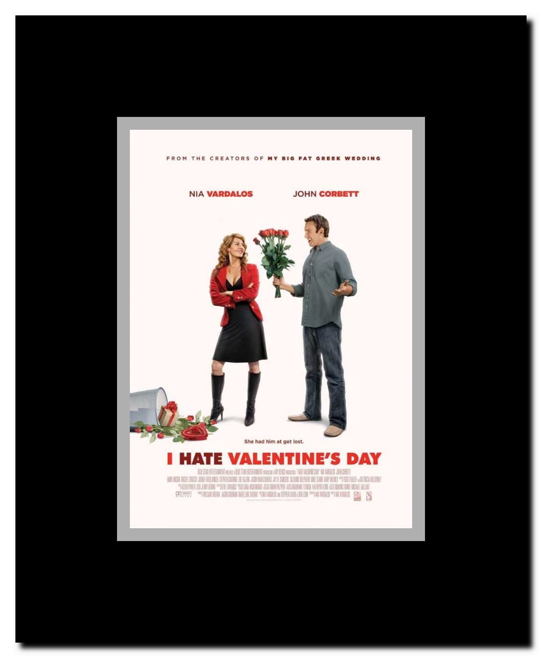 I Hate Valentine's Day Framed Movie Poster