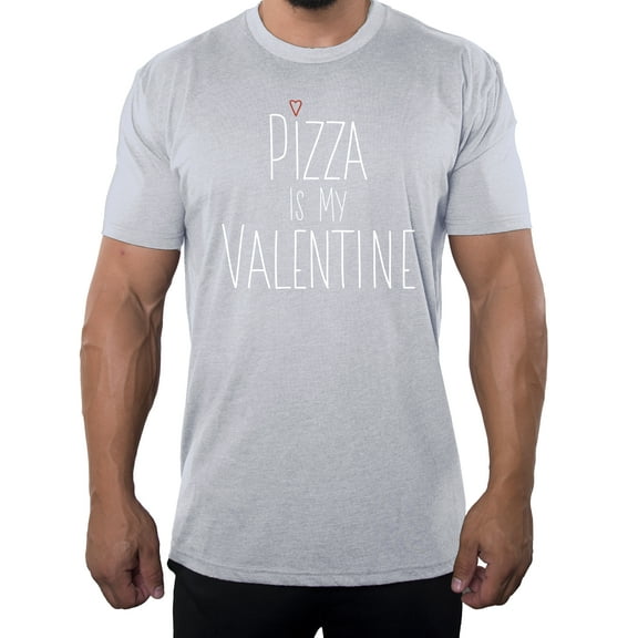 I Hate Valentine's Day shirts, Men Crew Neck T-Shirts Stupid Cupid Graphic Tee - Pizza