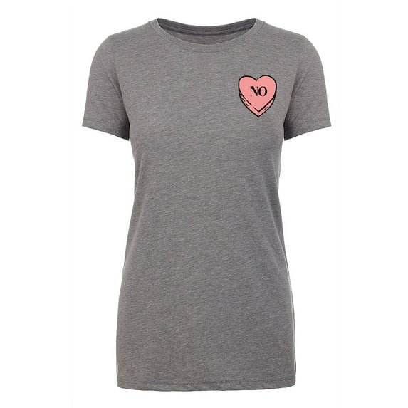 I Hate Valentine's Day shirts, Woman Crew Neck T-Shirts, Candy Heart T-shirts - No