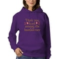 thumbnail image 1 of I Hate You Least Among Humans Hoodie Women -Smartprints Designs, Female x-Large, 1 of 4