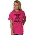 thumbnail image 1 of I Have 99 Problems I Mean Cats Funny Women's Plus Size Graphic Tee Brisco Brands 4X, 1 of 2