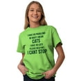 thumbnail image 1 of I Have 99 Problems I Mean Cats Funny Women's Graphic T Shirt Tees Brisco Brands S, 1 of 6