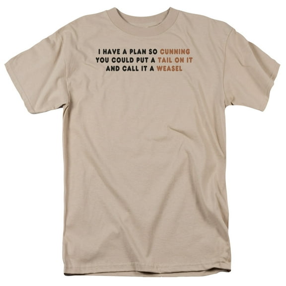 I Have A Plan So Cunning You Could Put A Tail On ItFunny Saying Adult T-Shirt