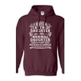 thumbnail image 1 of I Have A Tattooed Daughter Just Like Normal Daughter Funny DT Sweatshirt Hoodie, 1 of 2