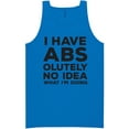 thumbnail image 1 of I Have ABS-olutely No Idea Neon Tank Top, 1 of 1
