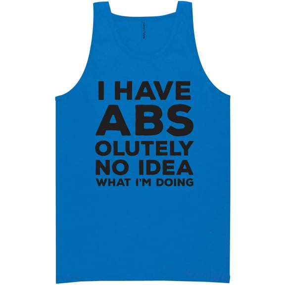 I Have ABS-olutely No Idea Neon Tank Top