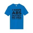 thumbnail image 1 of I Have ABS-olutely No Idea Short Sleeve Neon T-Shirt, 1 of 1