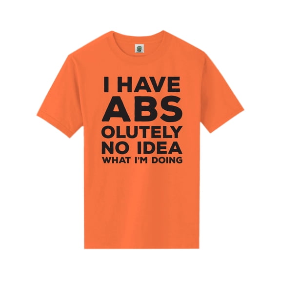 I Have ABS-olutely No Idea Short Sleeve Neon T-Shirt