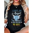 thumbnail image 1 of I Have An Angel In Heaven, Mom I Call Her My Wife Memories T-Shirt, 1 of 3