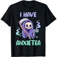 thumbnail image 1 of I Have Anxietea - Cute Kawaii Grim Reaper With Tea T-Shirt, 1 of 5