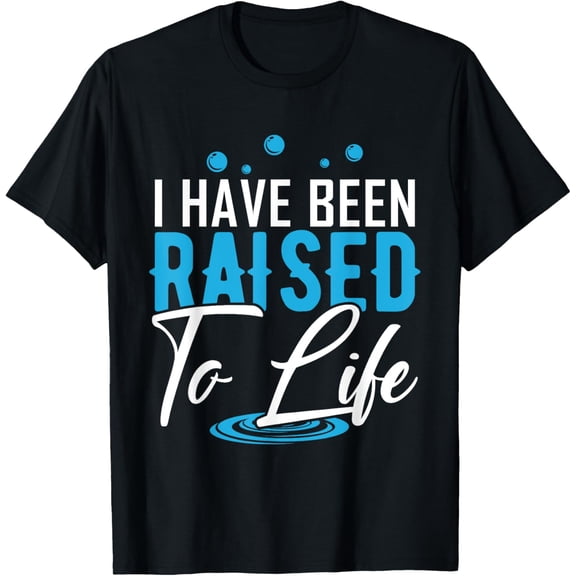 I Have Been Raised to Life Baptism Shirt Baptised T-ShirtMen and women, Black T-shirt, size: Extra large