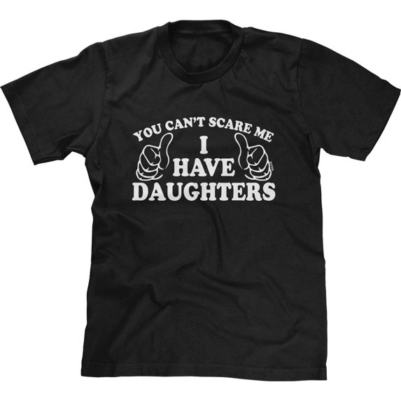 I Have Daughters Thumbs Daddy Dad Fathers Day Present Gift Mens Tee