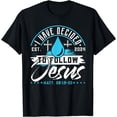 thumbnail image 1 of I Have Decided To Follow Jesus Shirt 2024 Baptized Baptism T-Shirt, 1 of 4