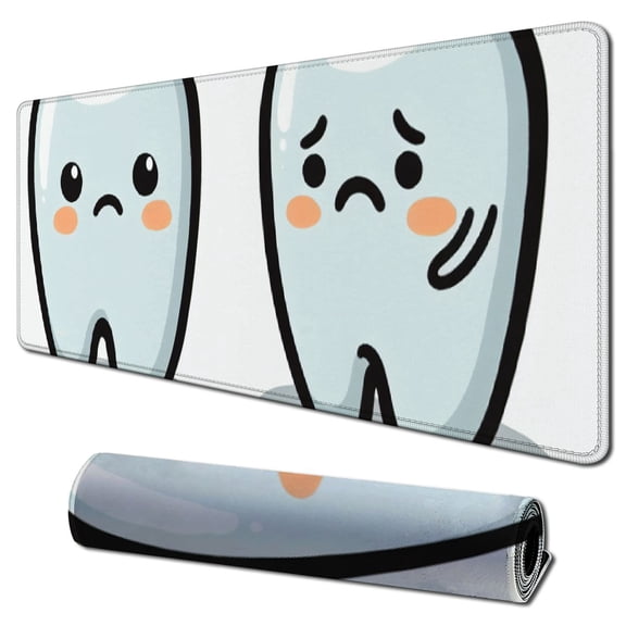 I Have Fillings Too Tooth Feelings Dentist Funny Humor Low Profile Thin Mouse Pad Mousepad