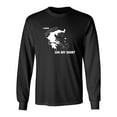 thumbnail image 1 of I Have Greece On My Shirt Sarcastic Novelty Gift Idea Adult Humor Funny Men's Long Sleeve Shirts, 1 of 3