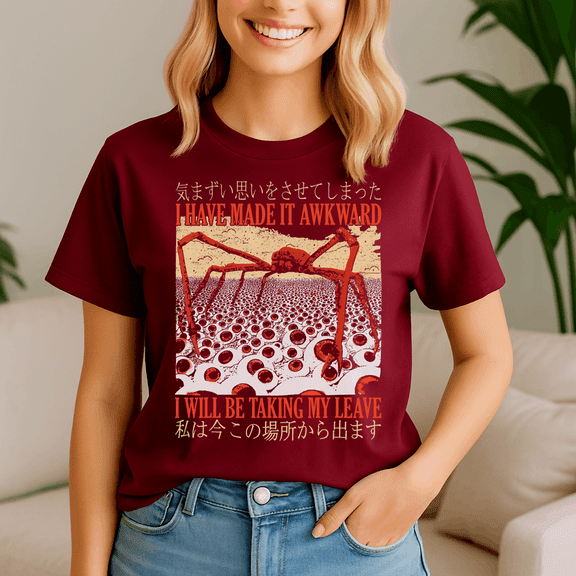 I Have Made It Awkward I Will Be Taking My Leave Crab Meme, Funny Gift, Meme Tshirt