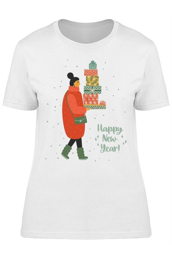 I Have My Presents For New Year T-Shirt Women -Image by Shutterstock, Female Medium