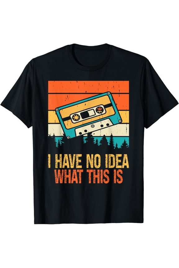 I Have No Idea What this is 70s 80s 90s Men Women Kids Retro T-Shirt