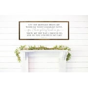 I Have Put My Trust In You Psalm 143 8 Bible Verse Canvas Art Master Bedroom Over Bed Poster Wall Decor Prints Painting Picture Artwork Bedroom Home Decoration No Frame