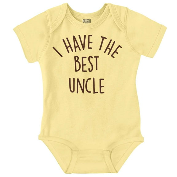 I Have The Best Uncle Adorable Romper Boys or Girls Infant Baby Brisco Brands 12M