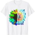 thumbnail image 1 of I Have Time To Listen Mental Health Matters You're Valuable T-Shirt, 1 of 3
