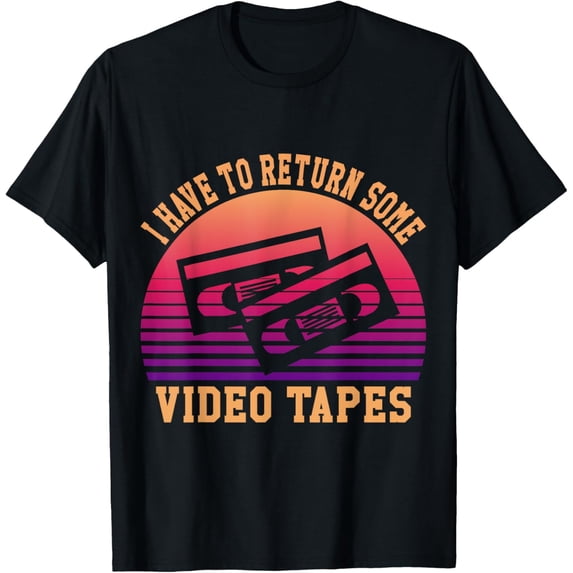 I Have To Return Some Video Tapes Video Cassette T-Shirt