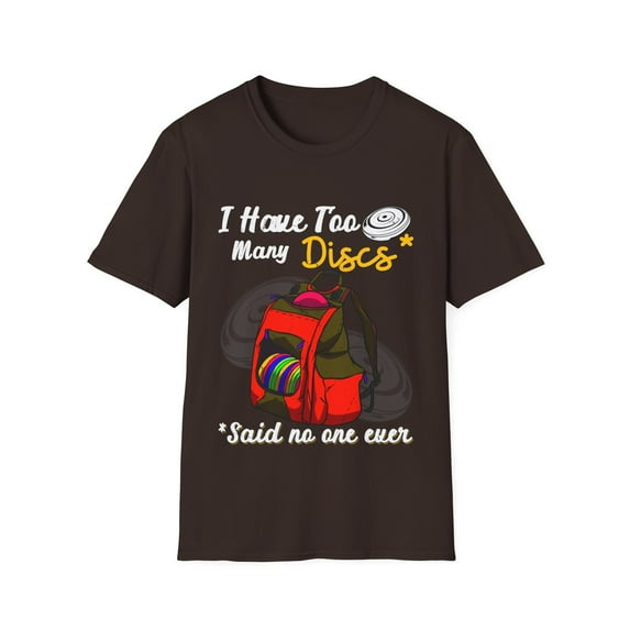 I Have Too Many Discs Disc Golf Backpack Funny Disc Golf