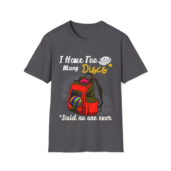 I Have Too Many Discs Disc Golf Backpack Funny Disc Golf