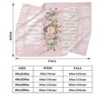 thumbnail image 1 of I Have Two Titles Mom and Grandma Flannel Throw Blanket - Soft Pink Floral Bouquet Blanket for Grandma Gift & Home Decor, 1 of 12