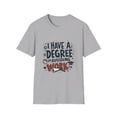 thumbnail image 1 of I Have a Degree in Avoiding Work Funny T-Shirt, 1 of 4