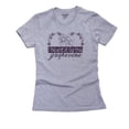 thumbnail image 1 of I Heard It On The Grapevine - Rumor Mill Women's Cotton Grey T-Shirt, 1 of 2