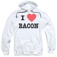 thumbnail image 1 of - I Heart Bacon - Pull-Over Hoodie - Small, 1 of 2