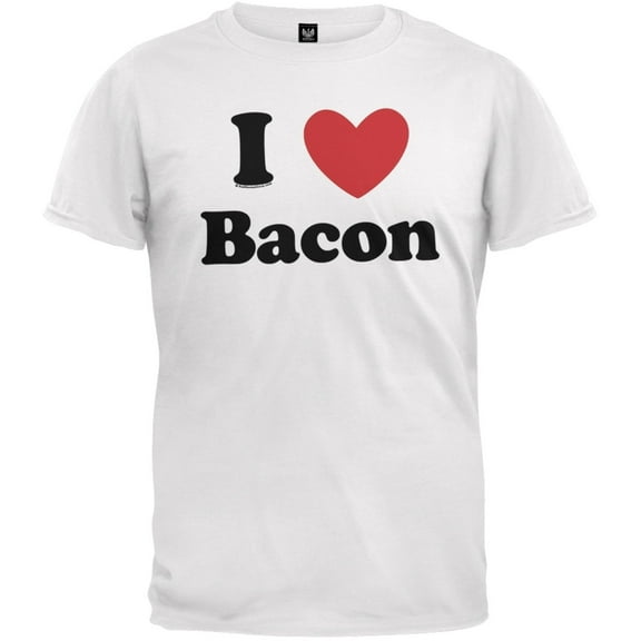 I Heart Bacon T-Shirt - X-Large