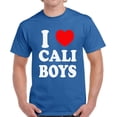 thumbnail image 1 of I Heart Cali Boys T-Shirt for Men - S M L XL 2XL 3XL 4XL 5XL USA State Graphic Tee - California Clothes Collection Funny Cali Gift for Men, 1 of 2