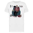 thumbnail image 1 of I Heart Cats Man Sitting   T-Shirt Men -Image by Shutterstock, Male Medium, 1 of 2