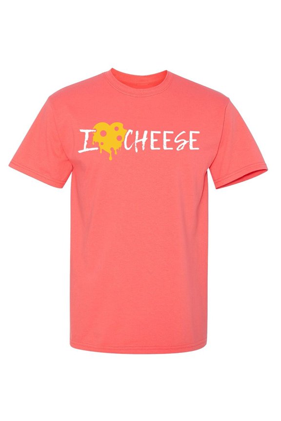 I Heart Cheese Sarcastic Humor Graphic Novelty Funny T Shirt