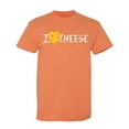 thumbnail image 1 of I Heart Cheese Sarcastic Humor Graphic Novelty Funny T Shirt, 1 of 5